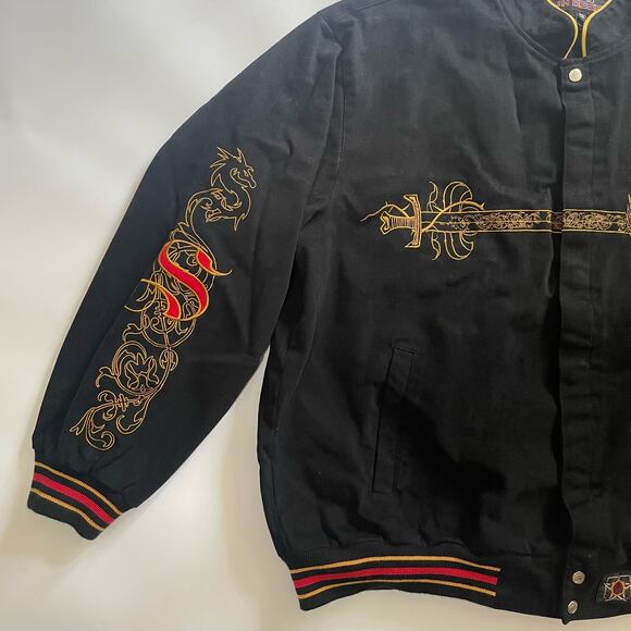 DC Comics JH Design Superman Honor Trust Justice Dragon Hamilton Racing Jacket - Picture 3 of 9